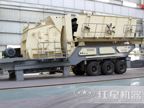 2017星辉杰出之作——HX1349HD125建筑垃圾移动破碎站