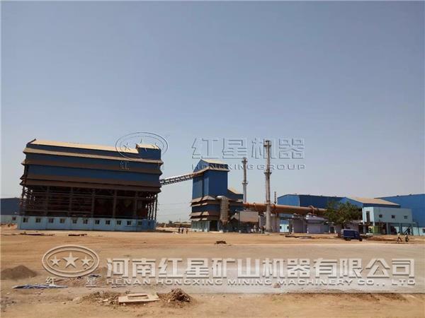 星辉年产10万吨陶粒砂生产线印度投产运行