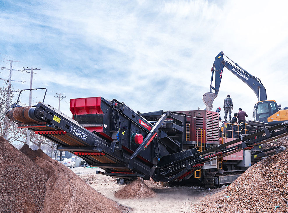 砂石生产线客户现场