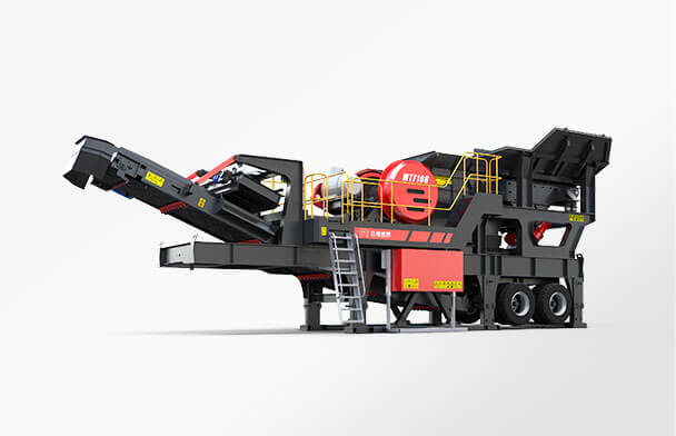 MTN型轮胎式移动破碎筛分站