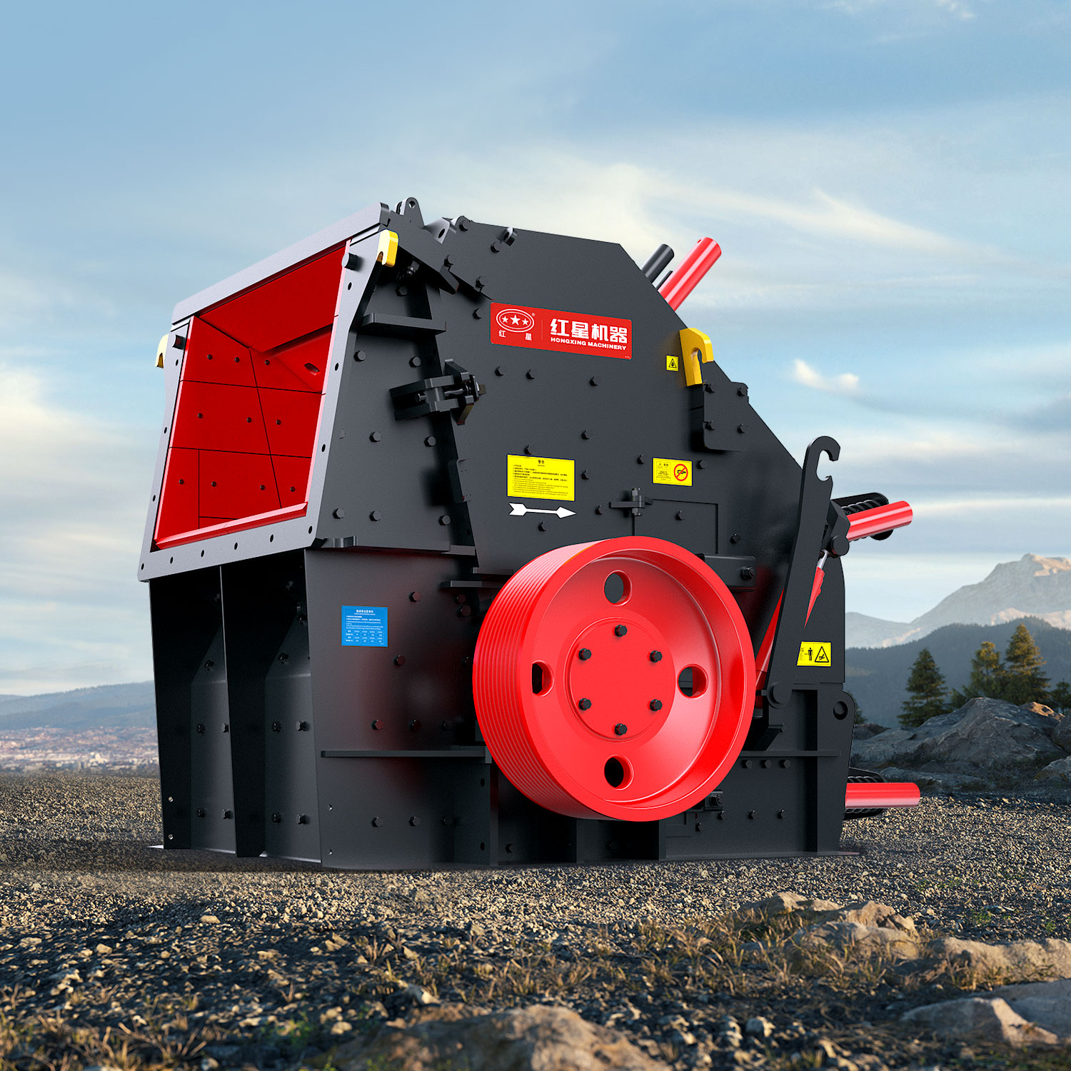 CI反击式破碎机