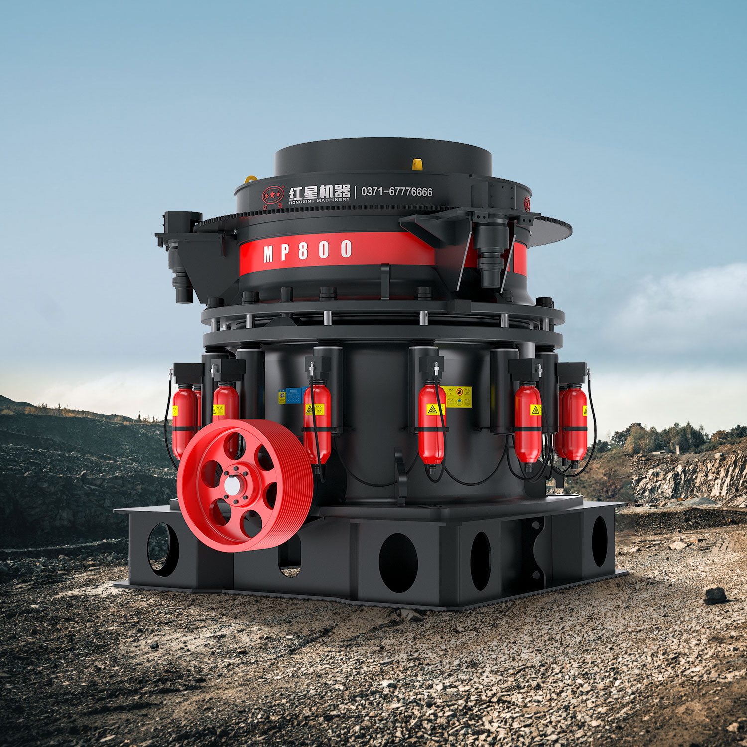 MP系列圆锥破碎机
