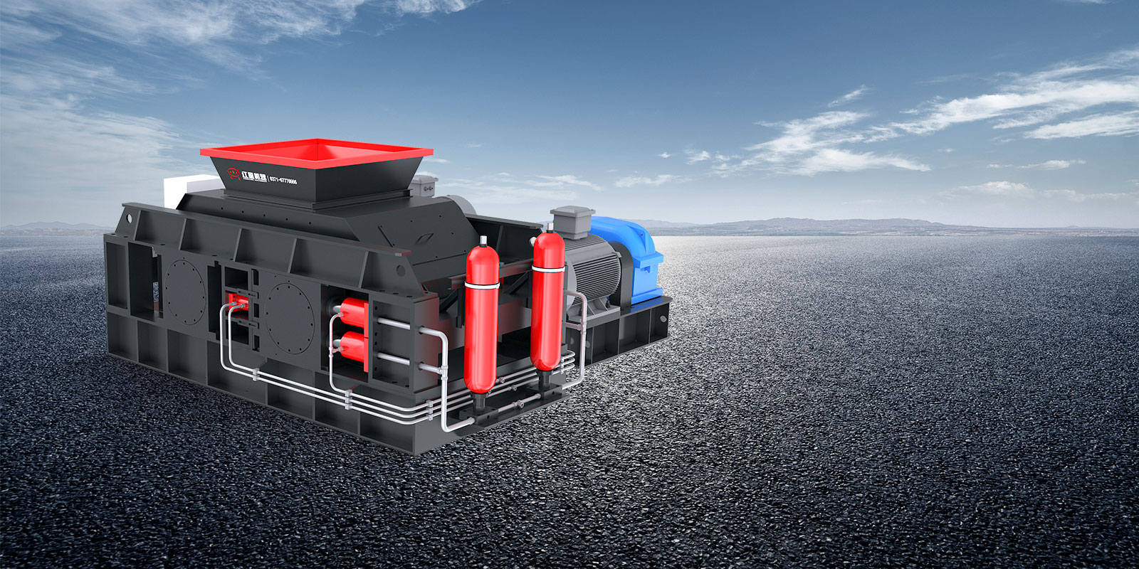 强力辊式破碎机