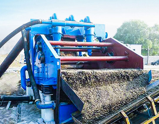 星辉细沙回收机与脱水筛助力矿山固废资源化，实现环保与效益双赢