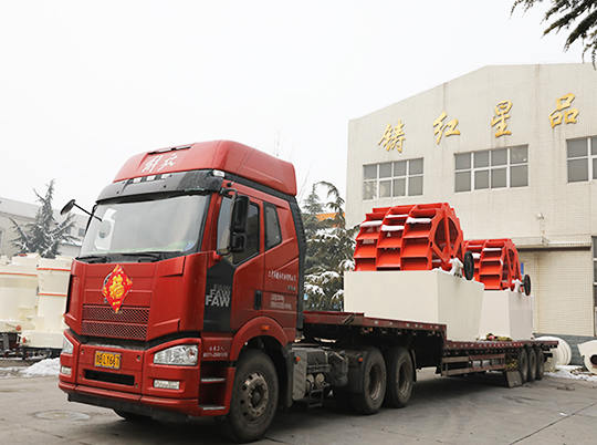 大雪刚过，星辉洗砂机“迫不及待”发往客户手中