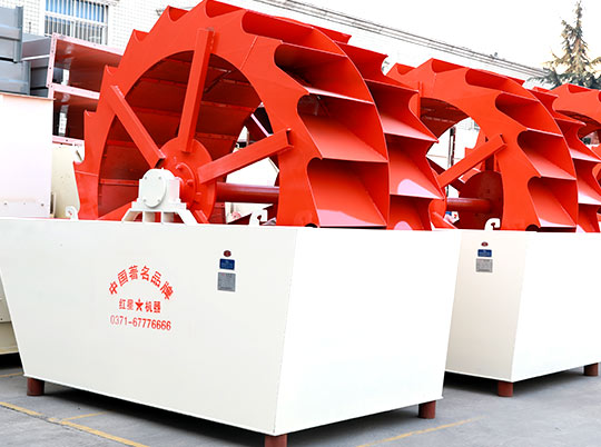 星辉注册讲解洗砂机的安装调试