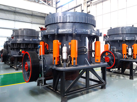 河卵石制砂生产线选什么设备？星辉HP液压圆锥破