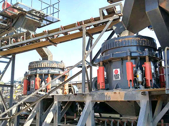 星辉圆锥破用途开发：循环使用钢渣做铺路骨料