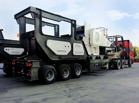 星辉移动式破碎站助力城市建设