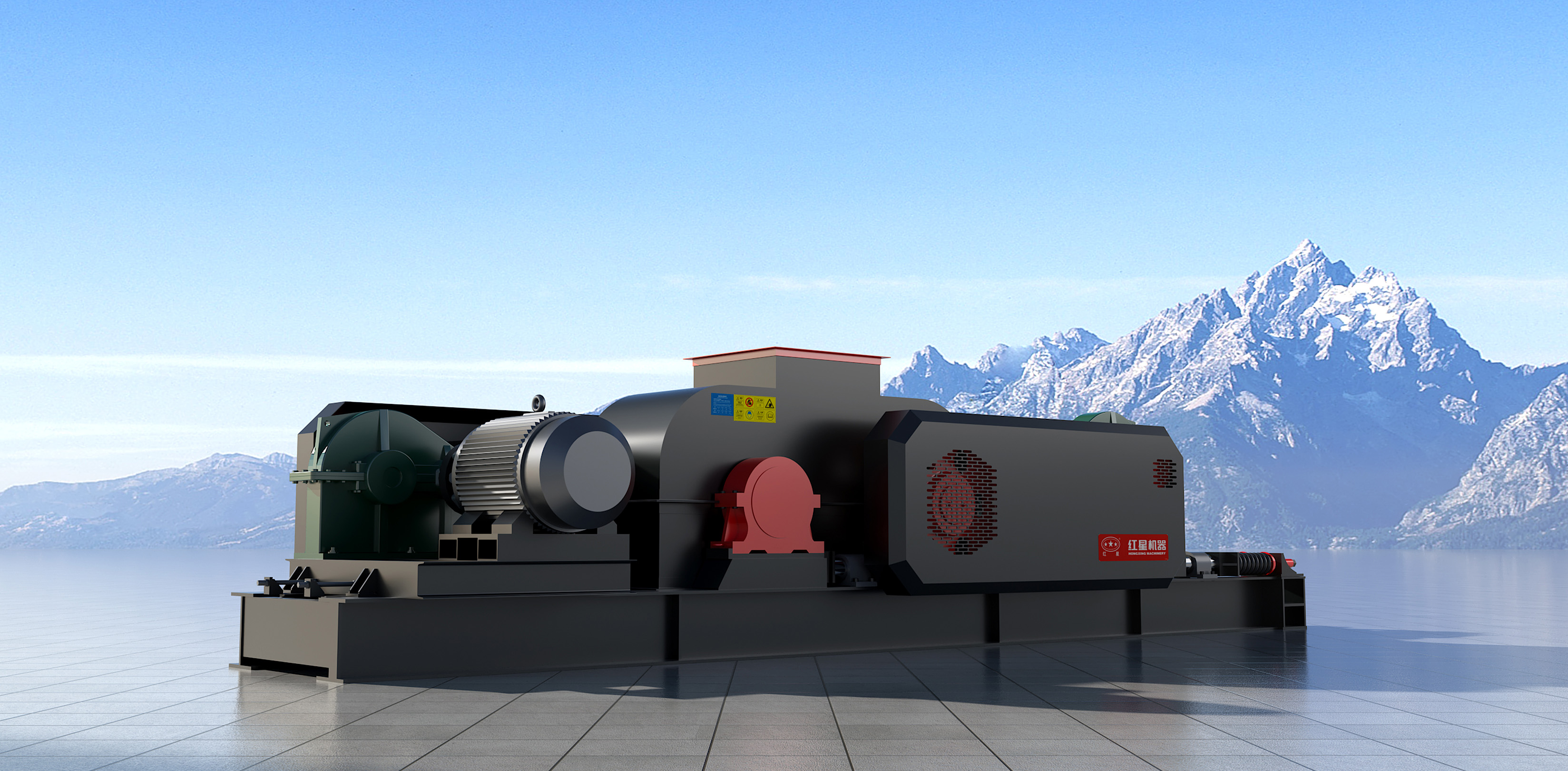 强力辊式破碎机