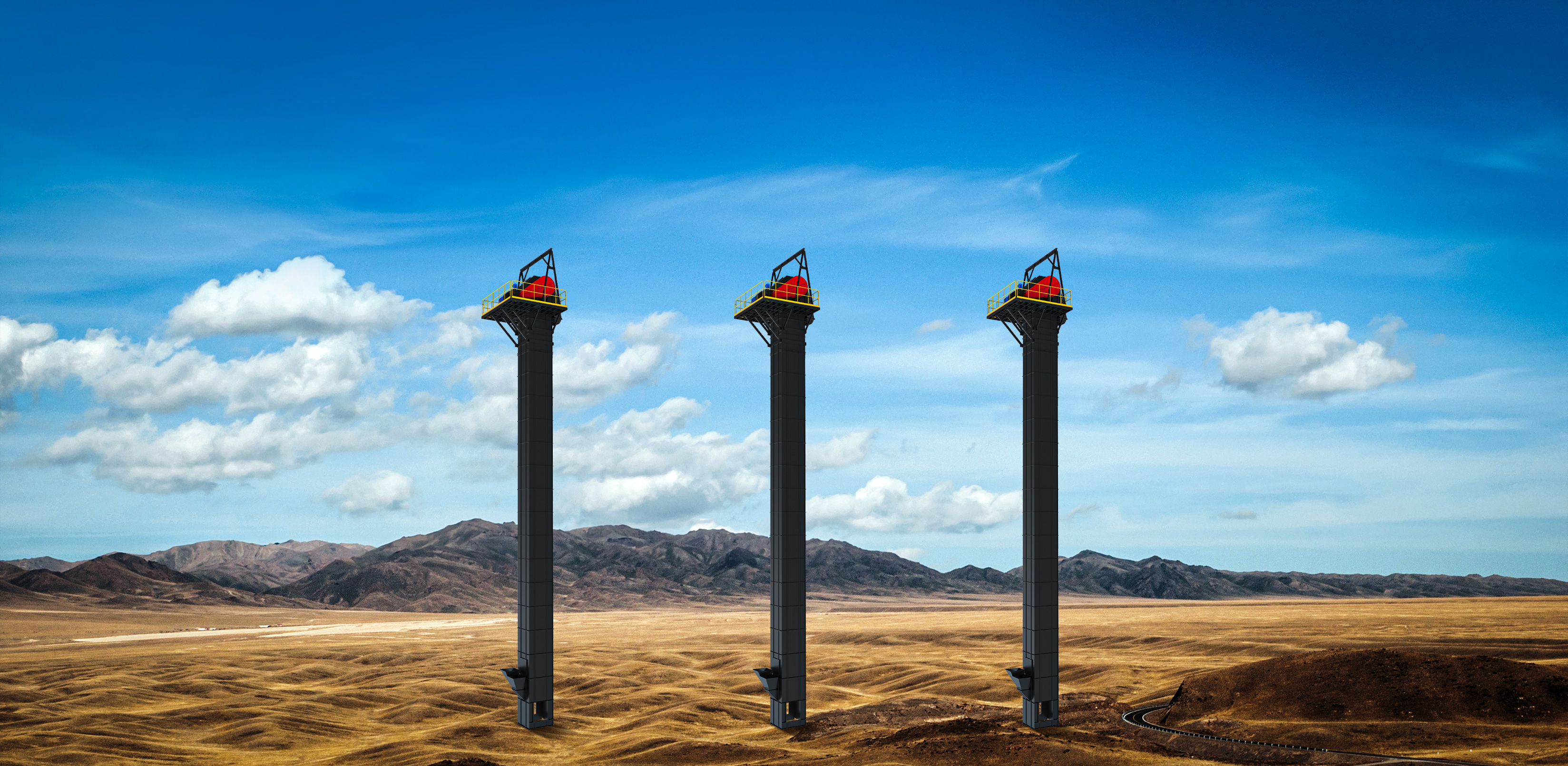 NE系列板链式提升机