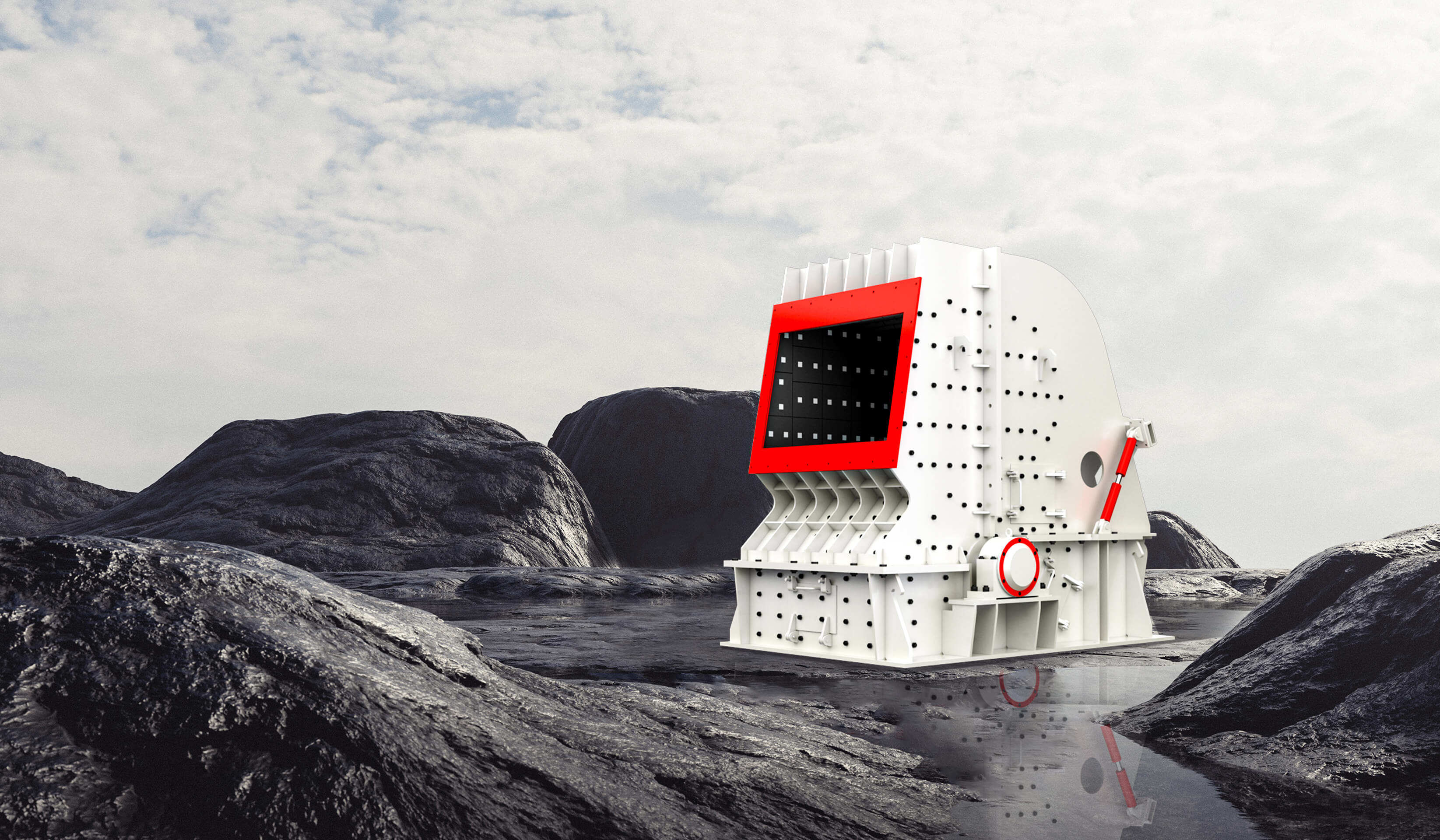 HD德版反击式破碎机