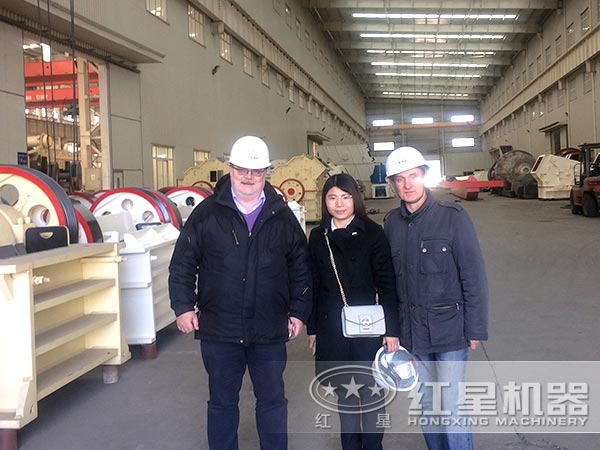 欧洲客户来厂参观 欧洲客户来厂参观